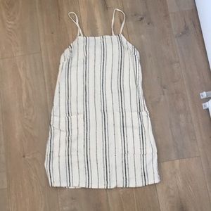 Striped billabong dress